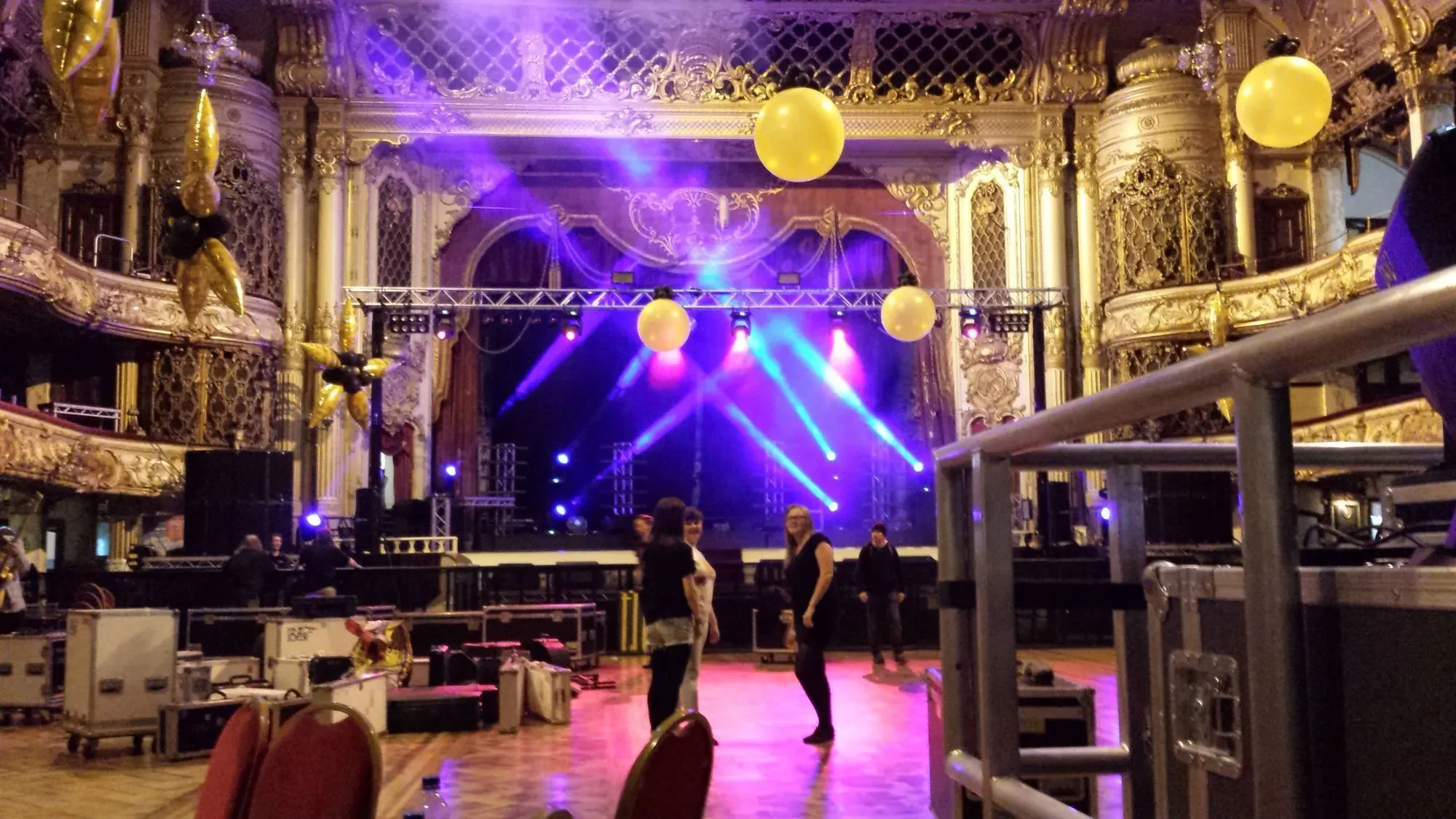 Blackpool Tower Ballroom, for a Graduation Ball event