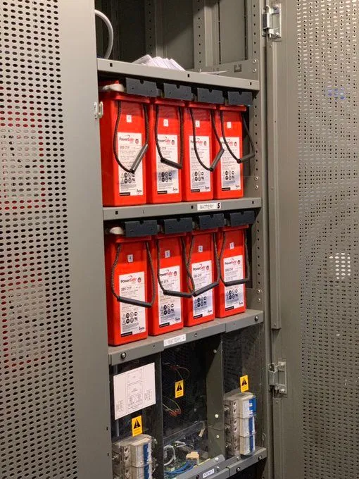 DC power distribution and uninterruptible power supplies.